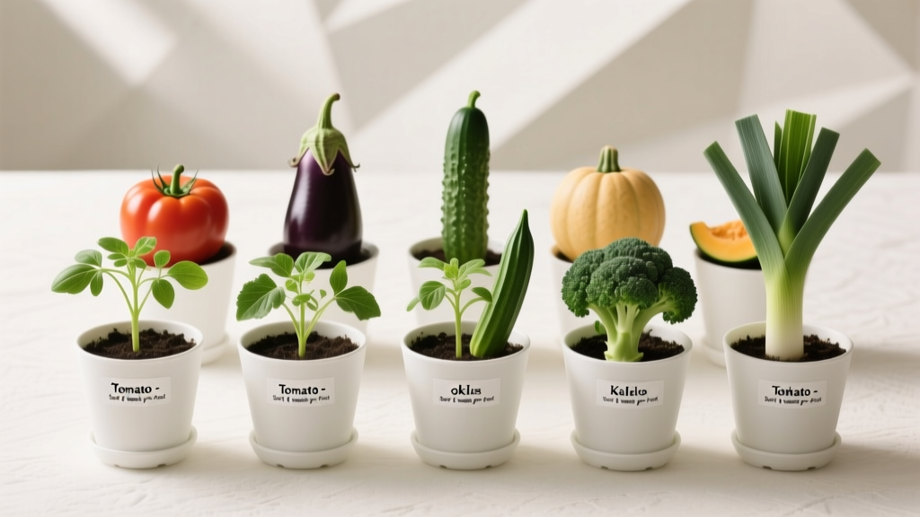 Large Vegetable Plants to Start Indoors (2026)