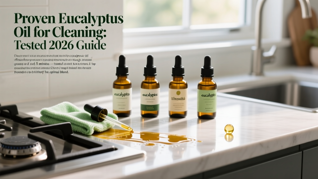 Proven Eucalyptus Oil for Cleaning: Tested 2026 Guide