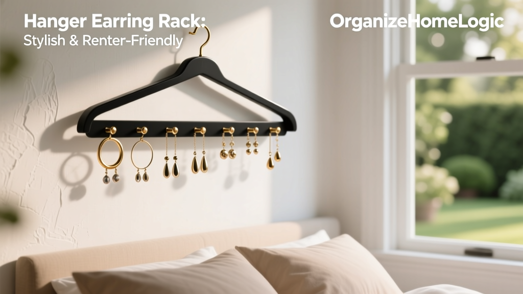 Hanger Earring Rack: Stylish & Renter-Friendly