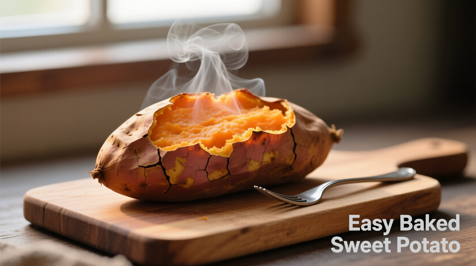 Perfect Easy Baked Sweet Potato in 45 Minutes