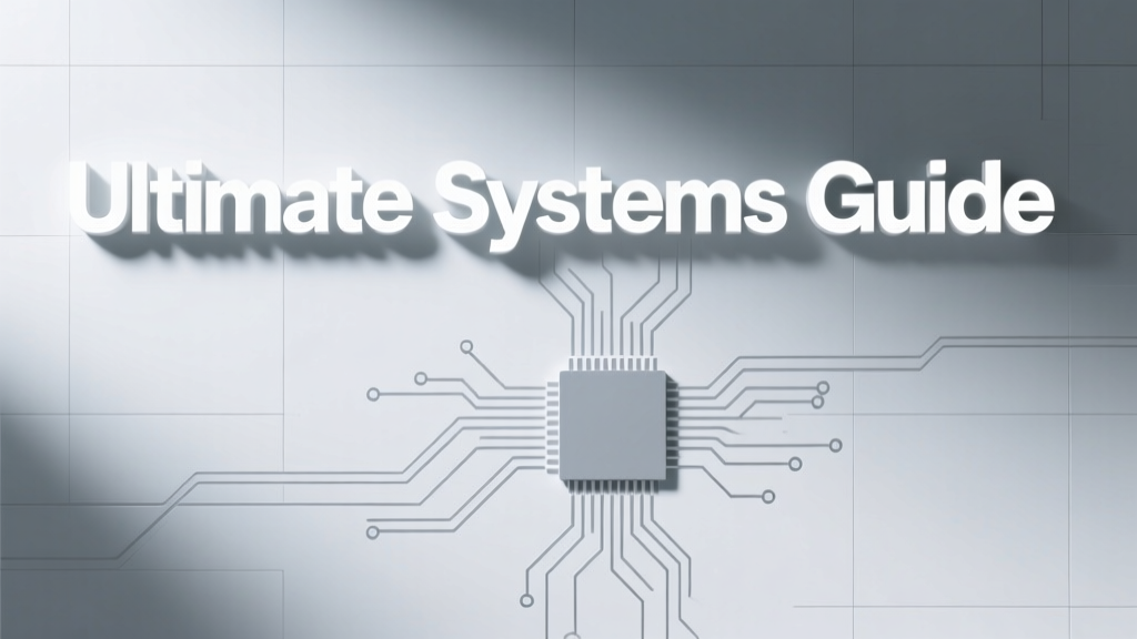 Ultimate Systems Guide: Engineering Reliable, Scalable, and Secure Infrastructure from the Ground Up