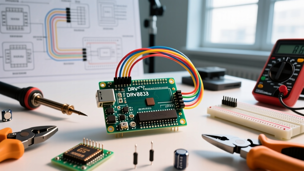 How to Use the DRV8833 Arduino Motor Driver: Wiring & Code