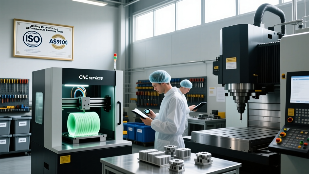 AS9100 & ISO 9001 for 3D Printing and CNC Machining Shops