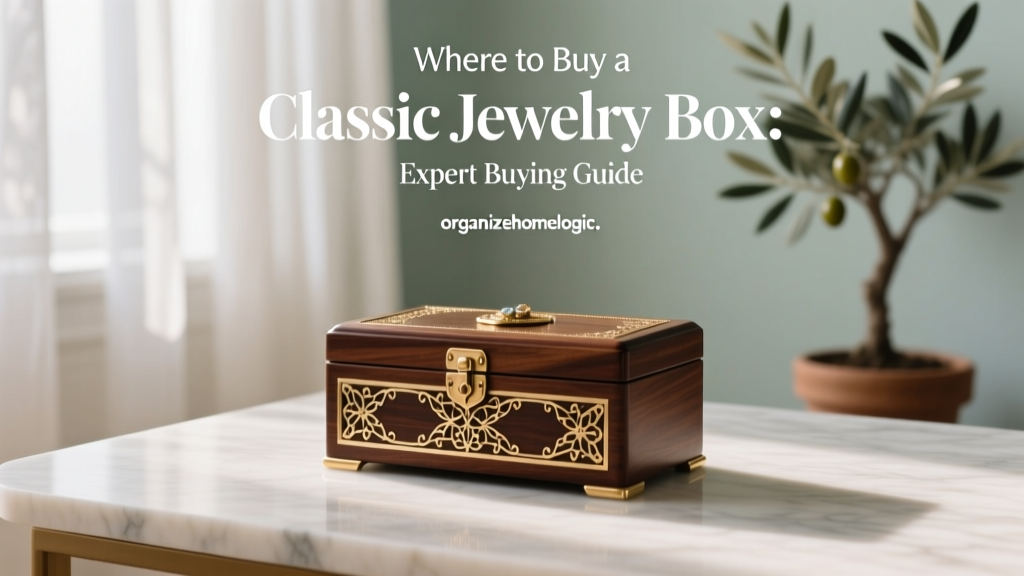 Where to Buy a Classic Jewelry Box: Expert Buying Guide