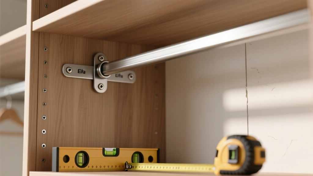 How to Install an Elfa Closet Rod Holder (Step-by-Step)