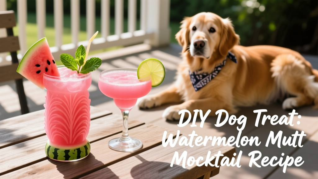 A vibrant pink watermelon mocktail beside a matching tropical cocktail in a tiki glass, garnished with a lime wedge and mint sprig