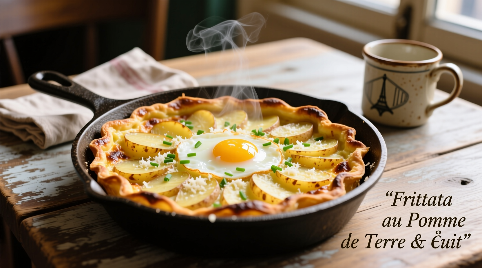 Perfect Egg and Potato Frittata Recipe in 30 Minutes