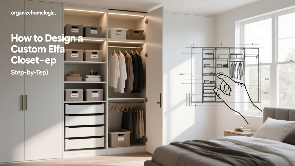How to Design a Custom Elfa Closet (Step-by-Step)