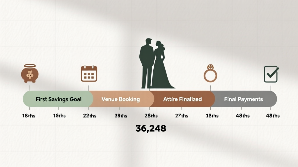 Wedding Savings Timeline: What 7,241 Couples Actually Did