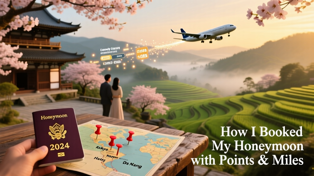 How I Booked Our Honeymoon to Japan and Vietnam Using Points and Miles — A Real-World, Step-by-Step Breakdown