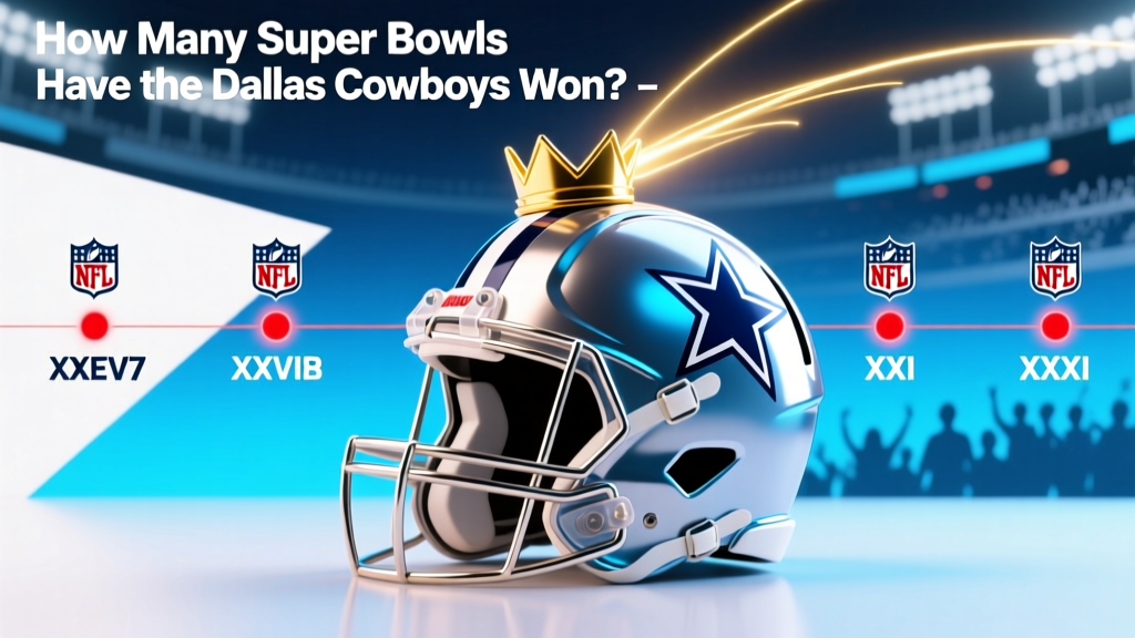 How Many Super Bowls Have the Dallas Cowboys Won?