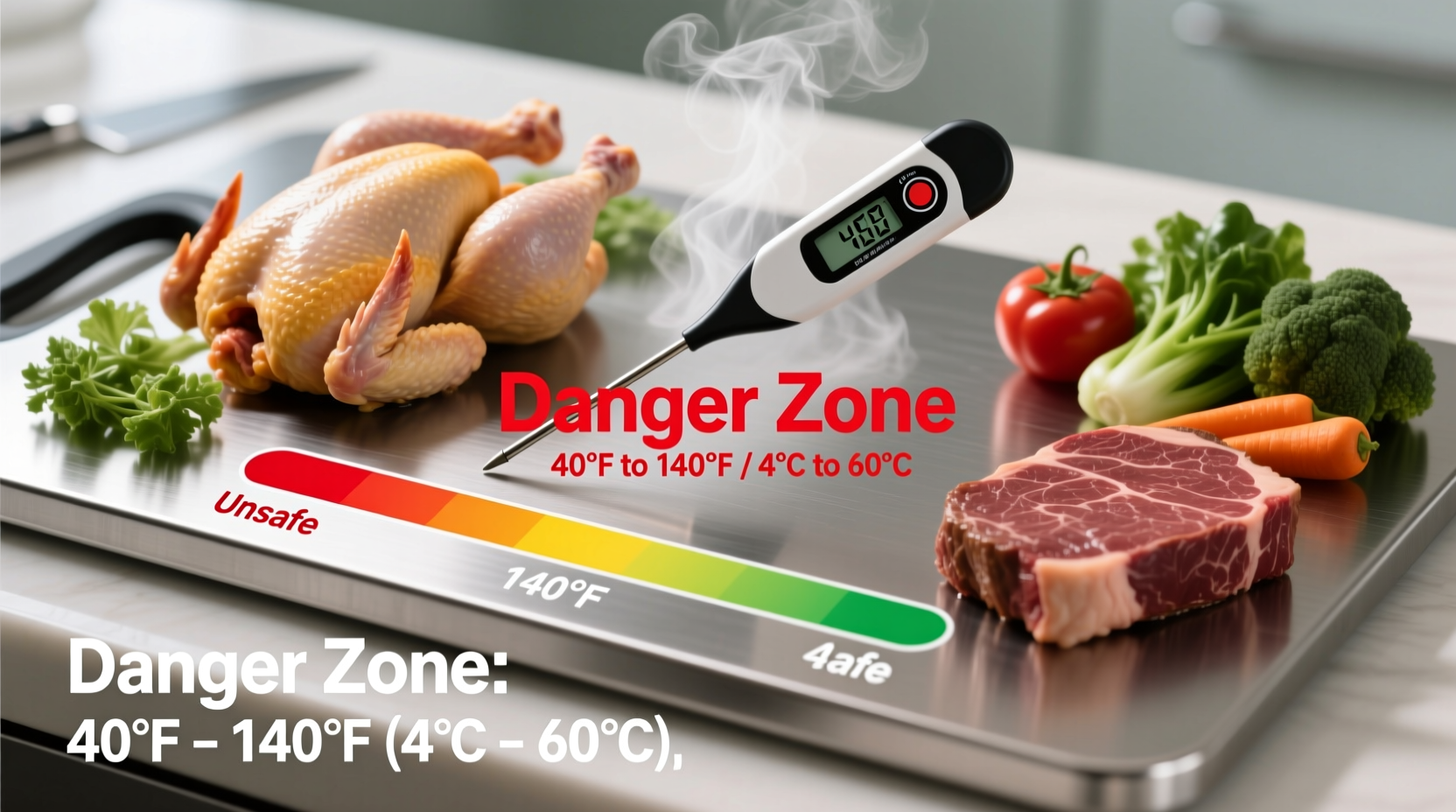 what is the danger zone in food temperature
