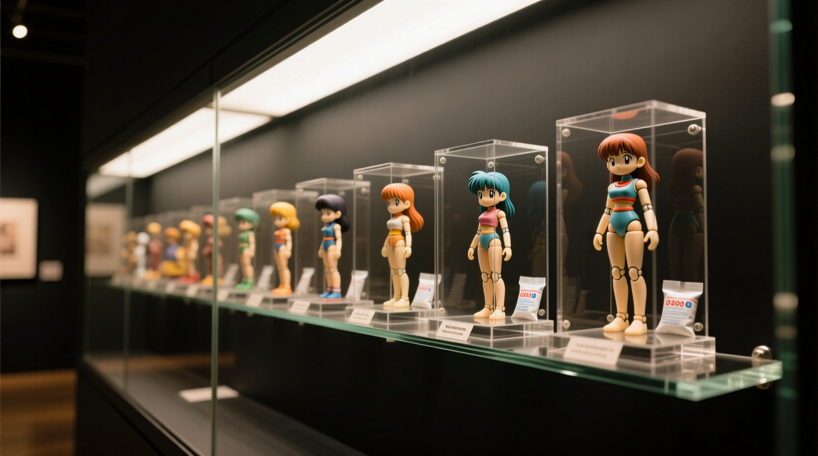 closet organization tips for vintage anime figures