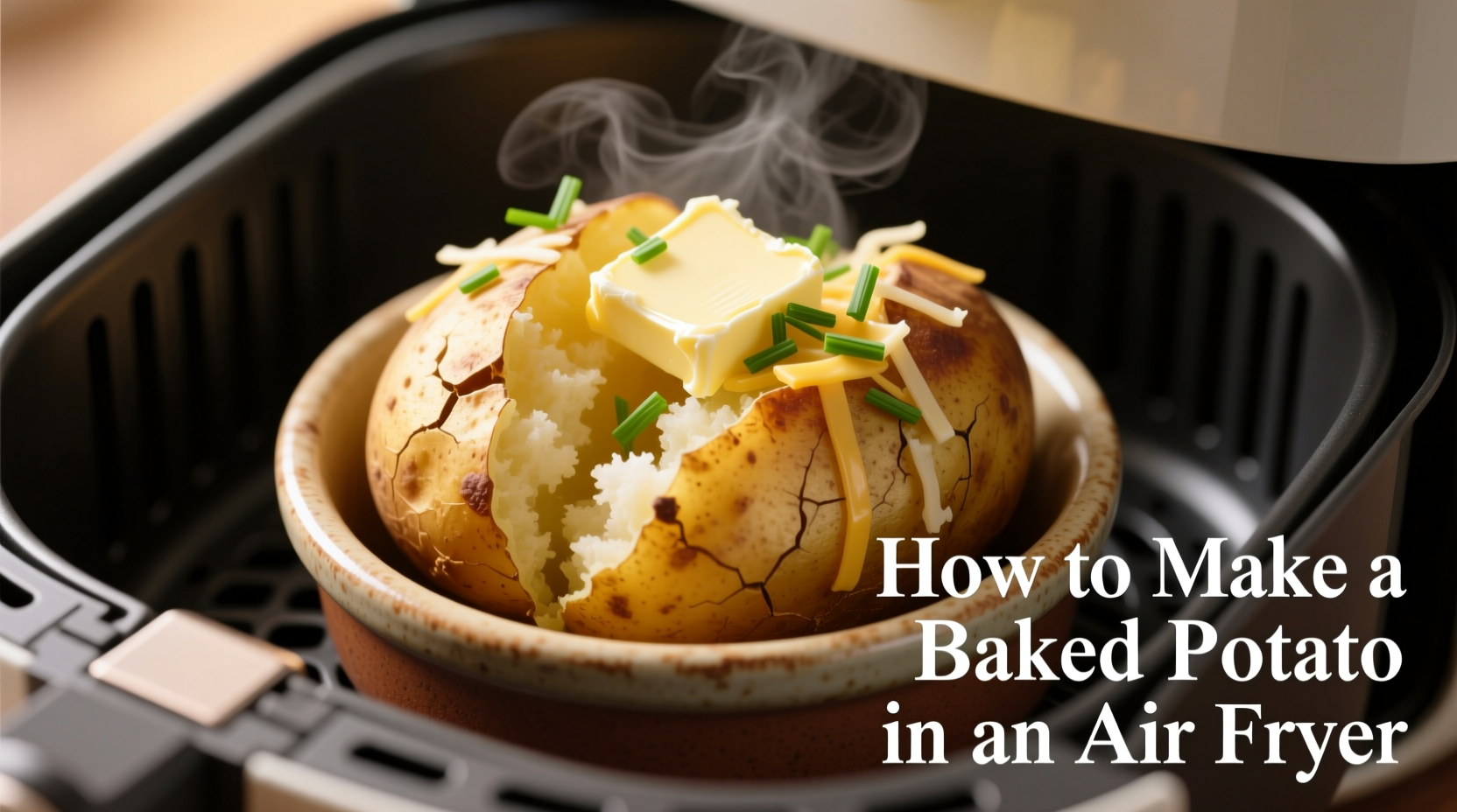 Perfect Air Fryer Baked Potato: Crispy in 35 Minutes