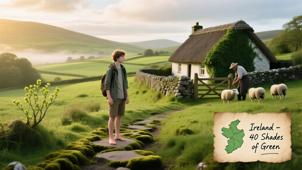 Ireland’s 40 Shades of Green: A Botanical, Geological, and Cultural Portrait
