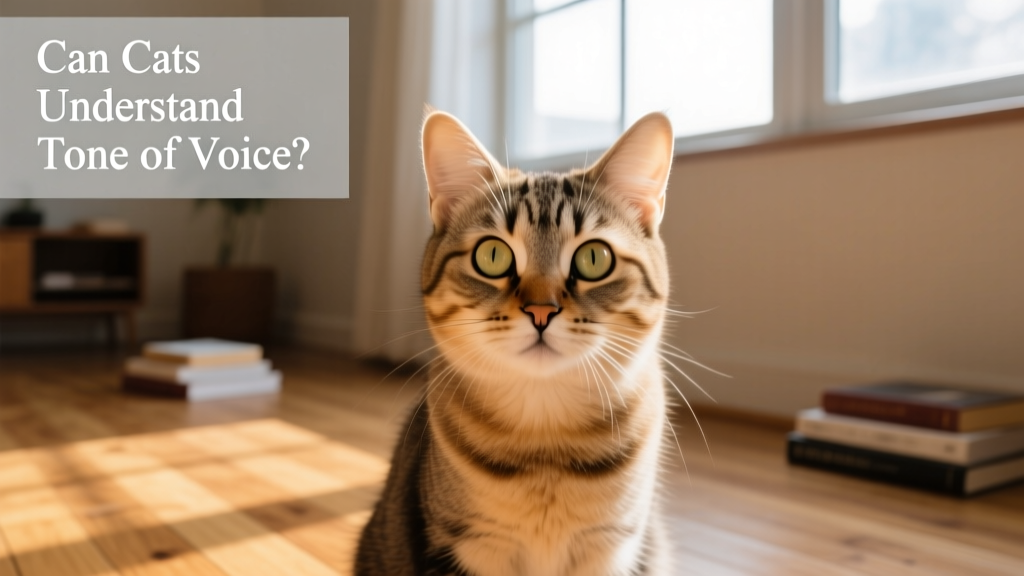 Can Cats Understand Tone of Voice?
