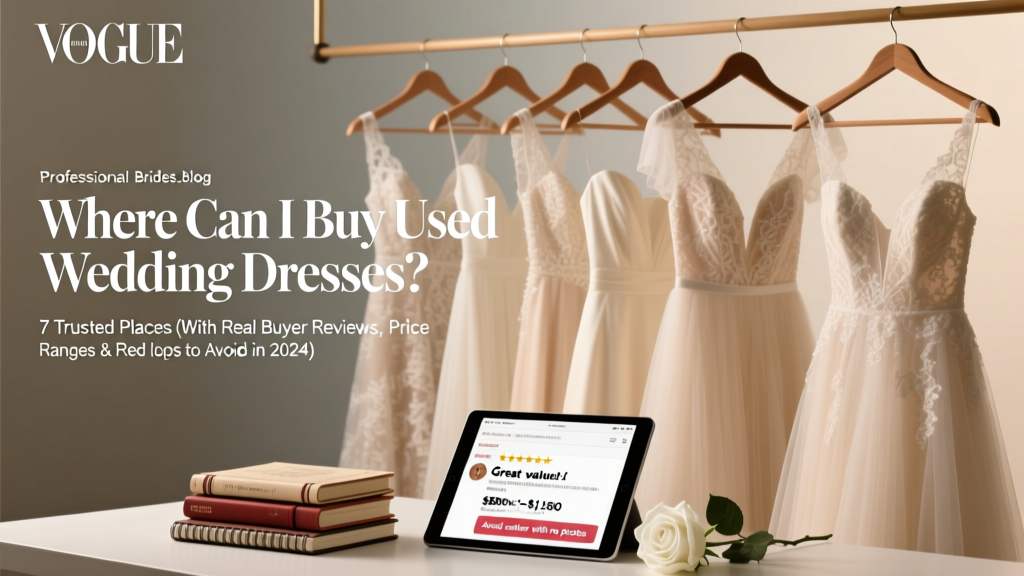 Used Wedding Dresses: 7 Trusted Places (2026)