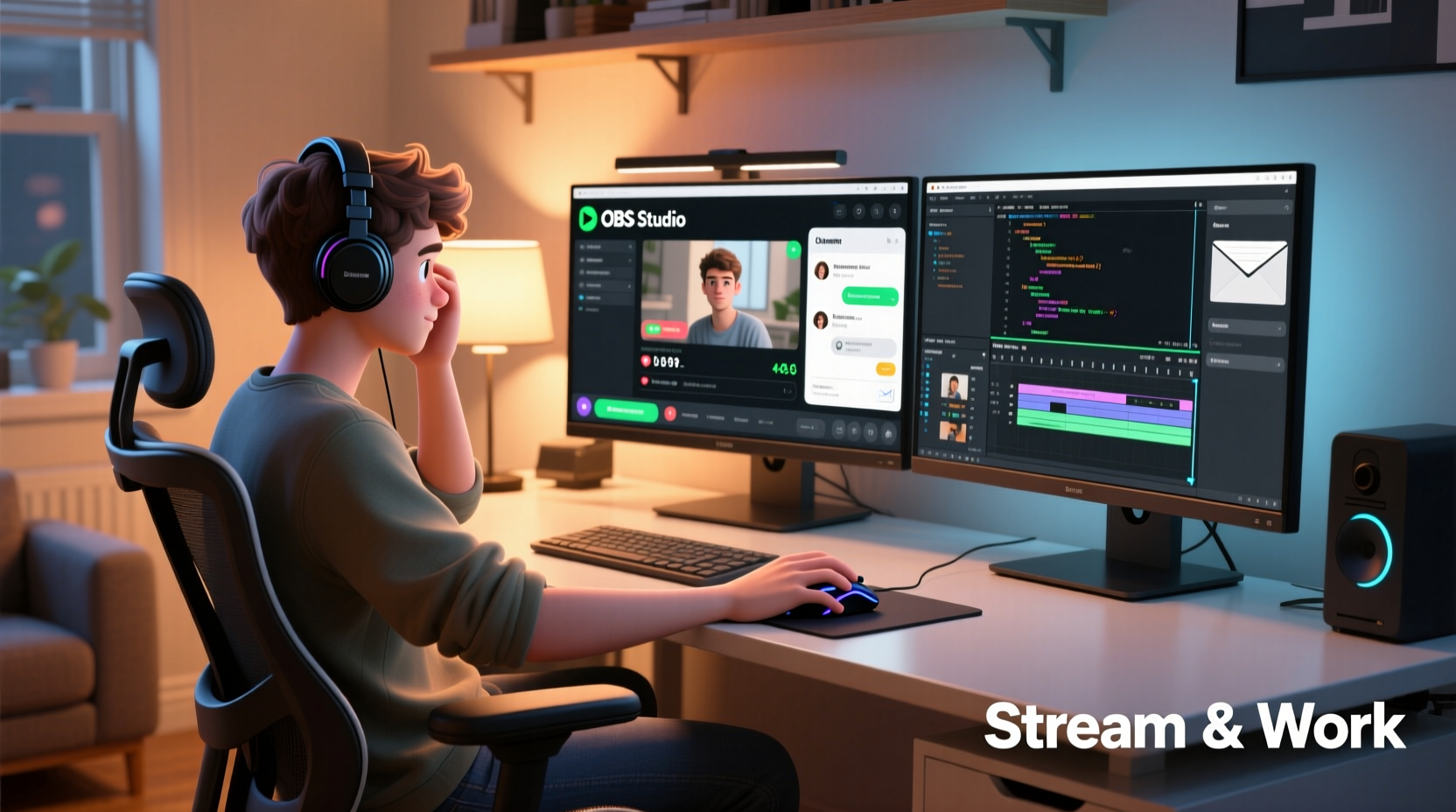 is a second monitor worth it for streaming and multitasking