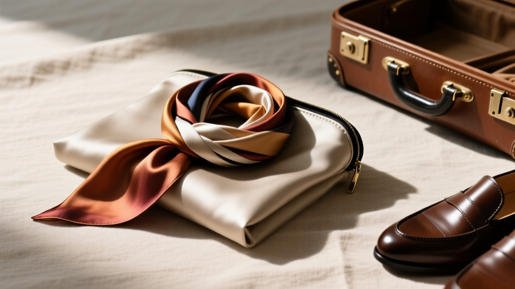 How to Fold a Silk Scarf for Travel (Without Wrinkles)
