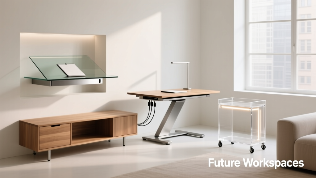 Space-Smart Desk Alternatives for Homes