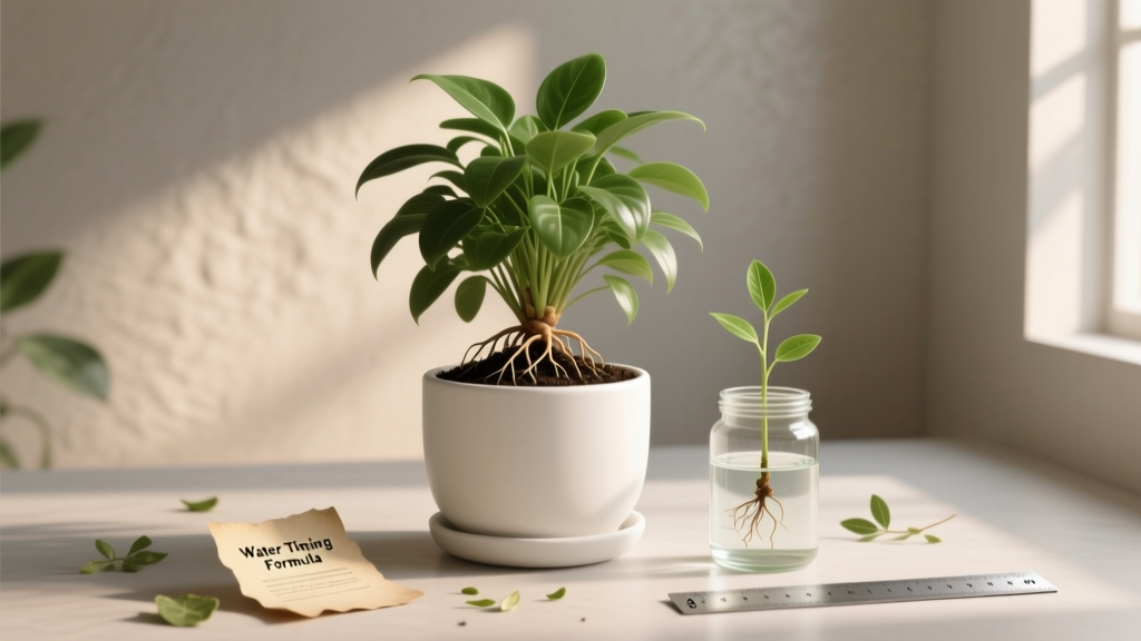 Outdoor Plant Watering: Exact Timing Formula (2026)