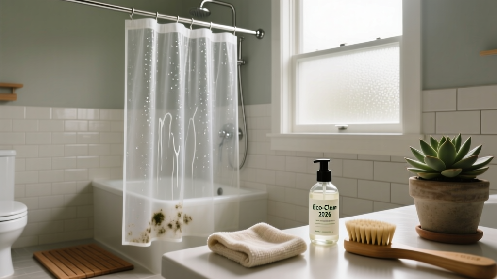 Best Shower Curtain Eco Friendly Cleaning Options 2026