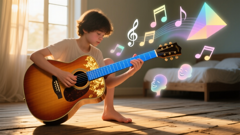 Guitar Feeling Joy: Emotional Dream Meaning