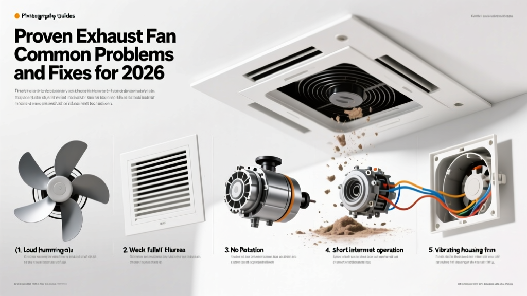 Proven Exhaust Fan Common Problems and Fixes for 2026