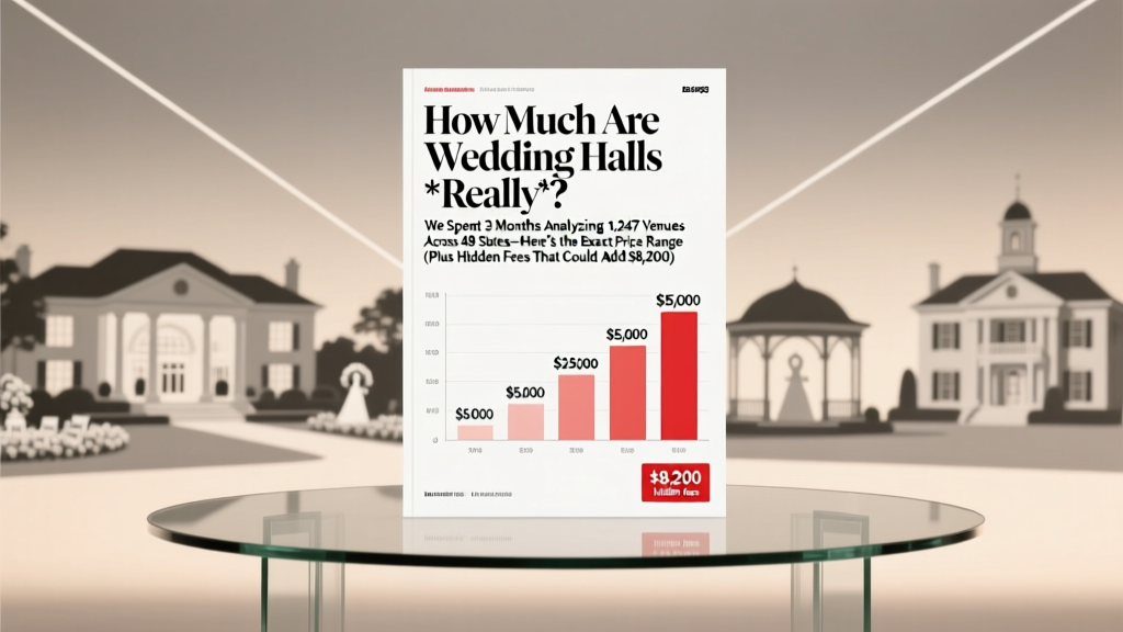 Wedding Hall Costs: Real Prices & Hidden Fees (2026)