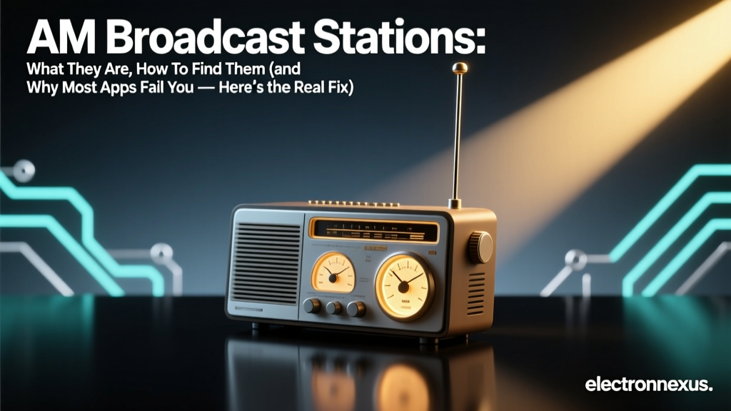 AM Broadcast Stations: What They Are, How To Find Them (and Why Most Apps Fail You — Here’s the Real Fix)