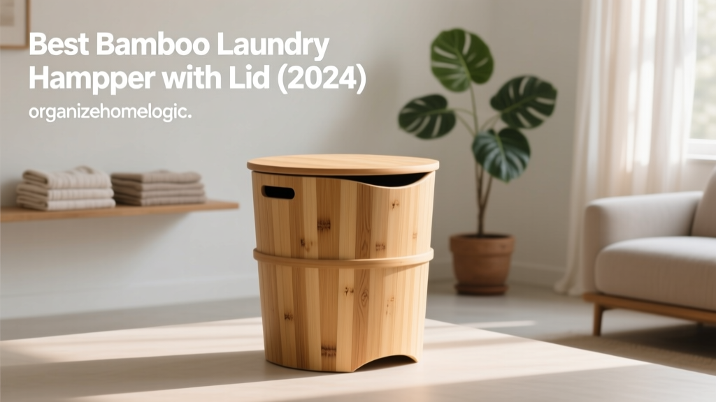 Best Bamboo Laundry Hamper with Lid (2024)