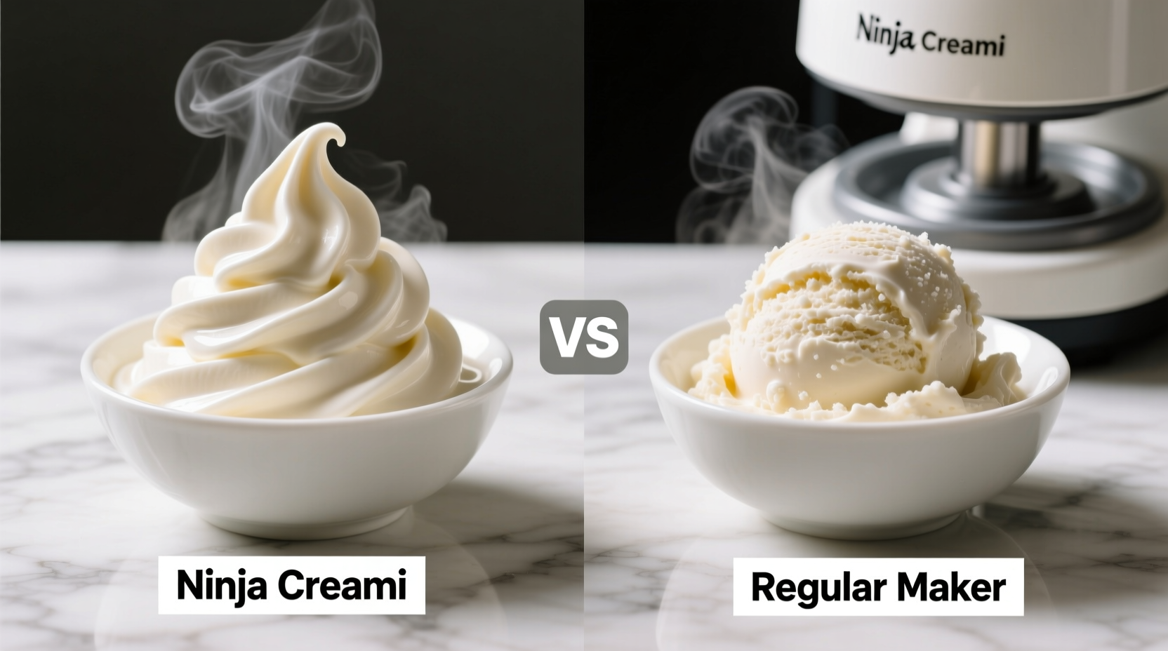 ninja creami vs regular ice cream maker is the texture actually like store bought