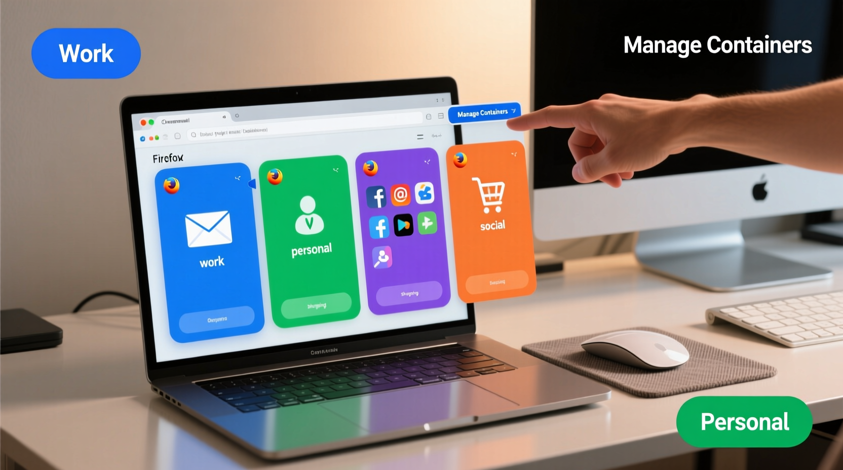 Firefox Containers vs Chrome Sync: Life Tips