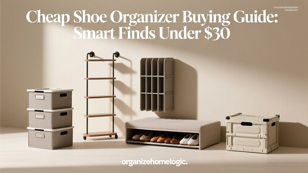 Cheap Shoe Organizer Buying Guide: Smart Finds Under $30