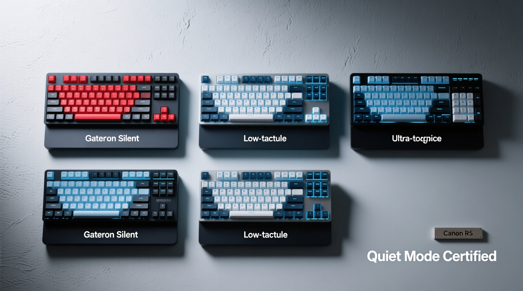 best quiet keyboards for open office environments