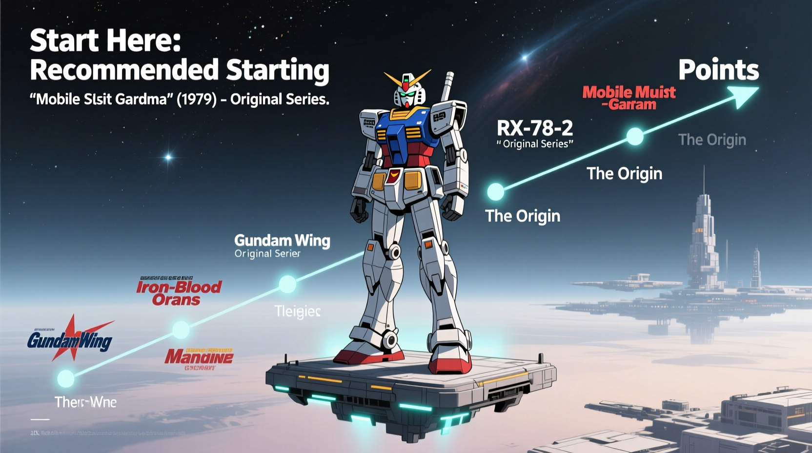 beginner guide to gundam where to start with the massive timeline