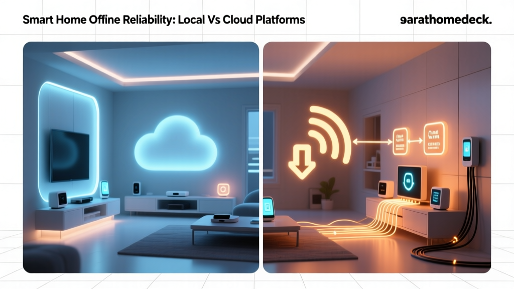 Smart Home Offline Reliability: Local Vs Cloud Platforms