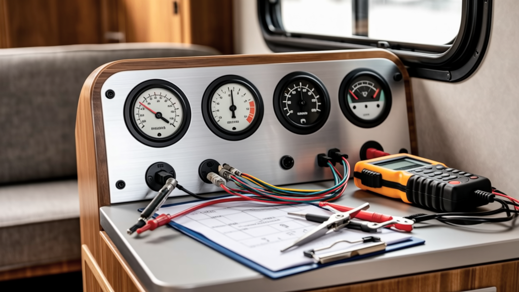 Best Gauge Reference for RV Diagrams: Propane Water Battery Panels