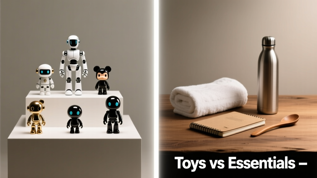 Toys vs. Essentials