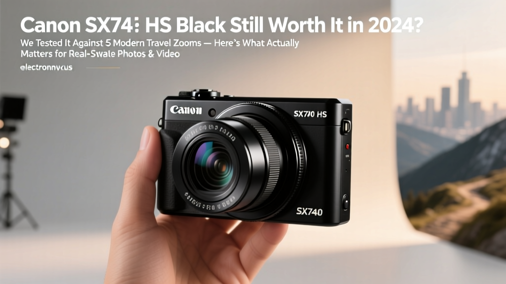 Canon SX740 HS Black Still Worth It in 2024? We Tested It Against 5 Modern Travel Zooms — Here’s What Actually Matters for Real-World Photos & Video
