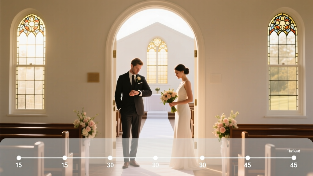 Wedding Ceremony Arrival Time: Exact Minutes You Need