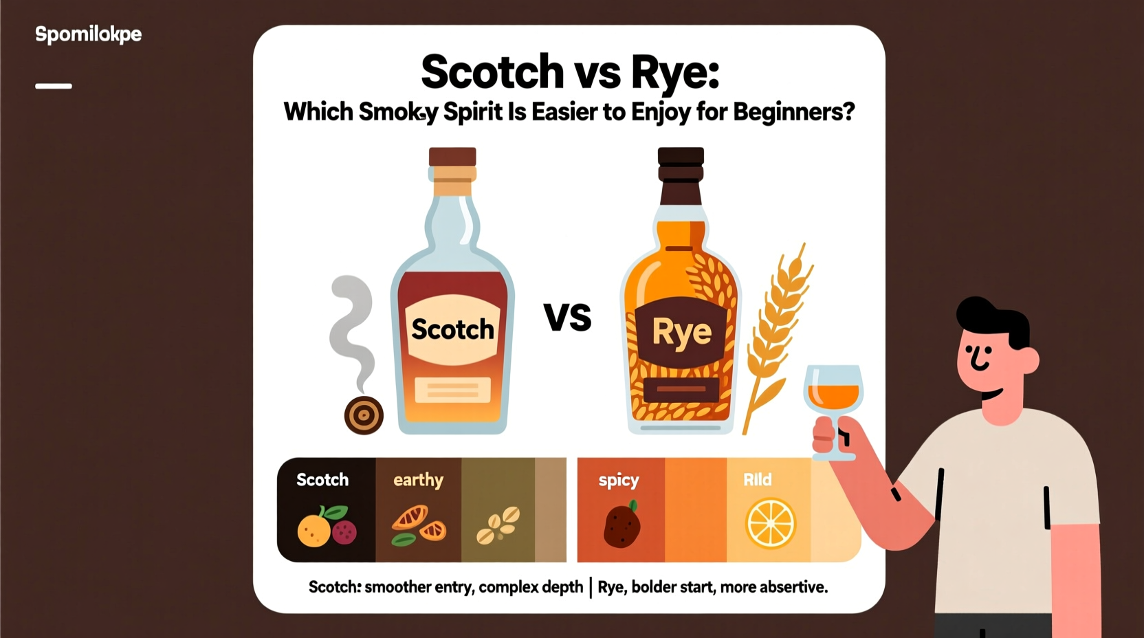 scotch vs rye for beginners which smoky spirit is easier to enjoy