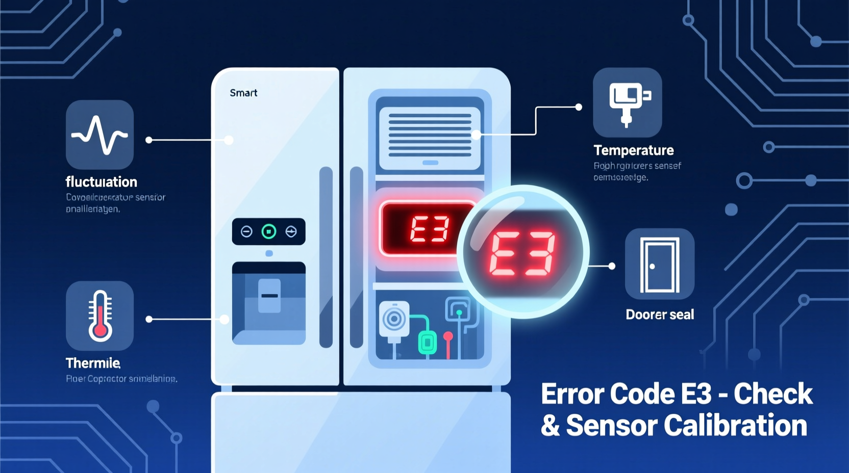 why does my smart fridge keep beeping error code decoder guide