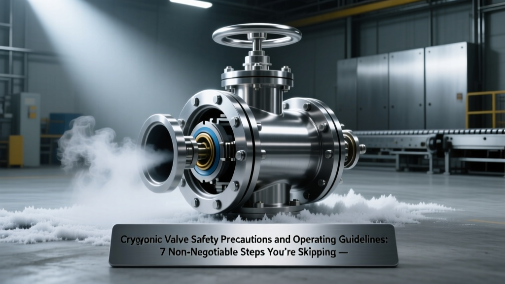 7 Cryogenic Valve Safety Steps You're Skipping