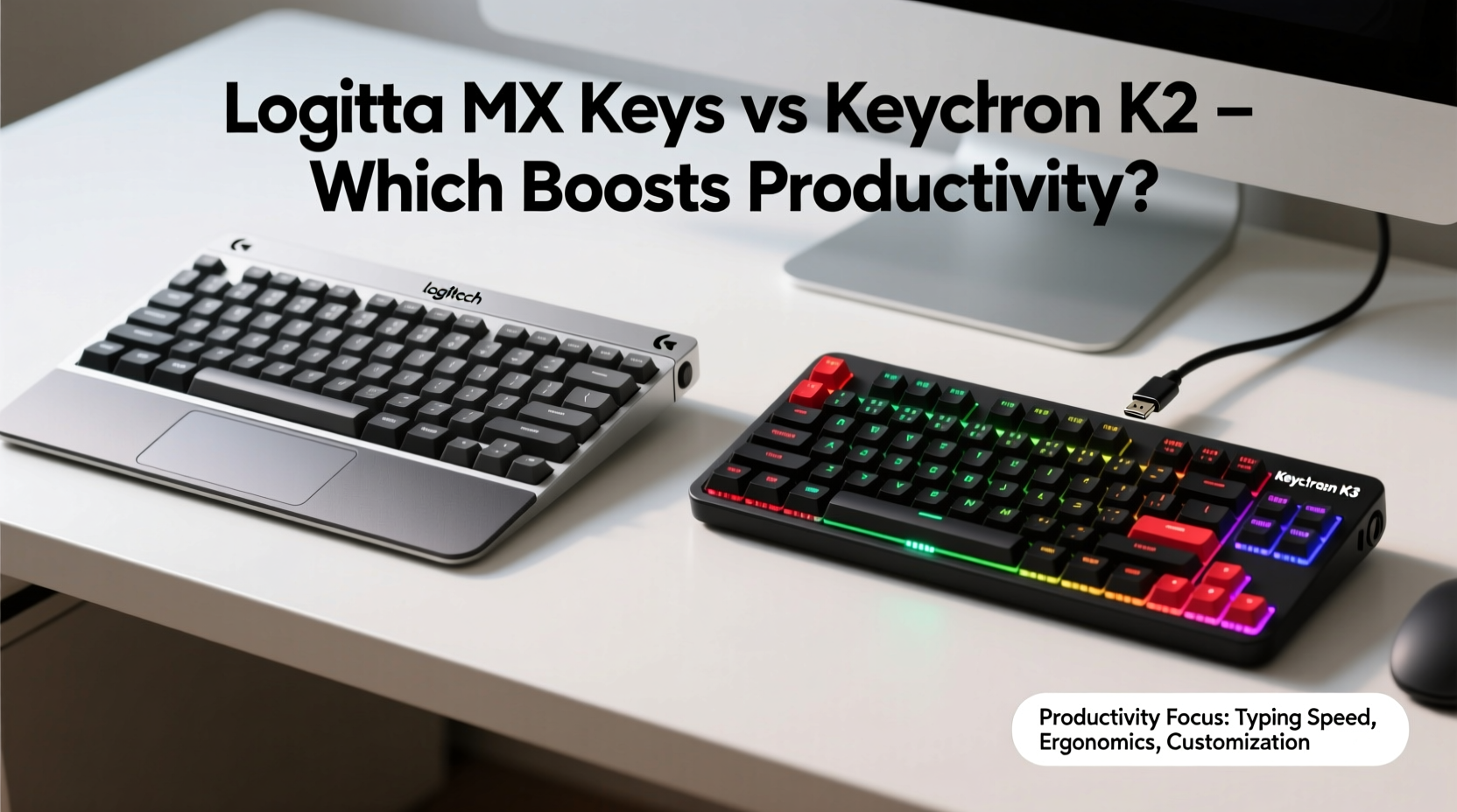 logitech mx keys vs keychron k3 which wireless keyboard boosts productivity