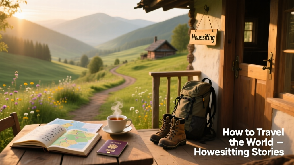 Housesitting How To Travel The World: A Real-World Story of 14 Countries, Zero Rent, and 3.2 Years on the Road