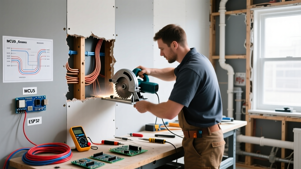 Safety Rules When Cutting Wall for Electrical Wiring
