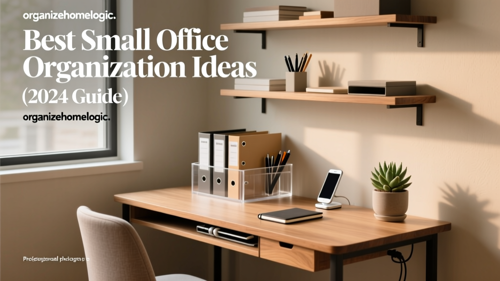 Best Small Office Organization Ideas (2024 Guide)