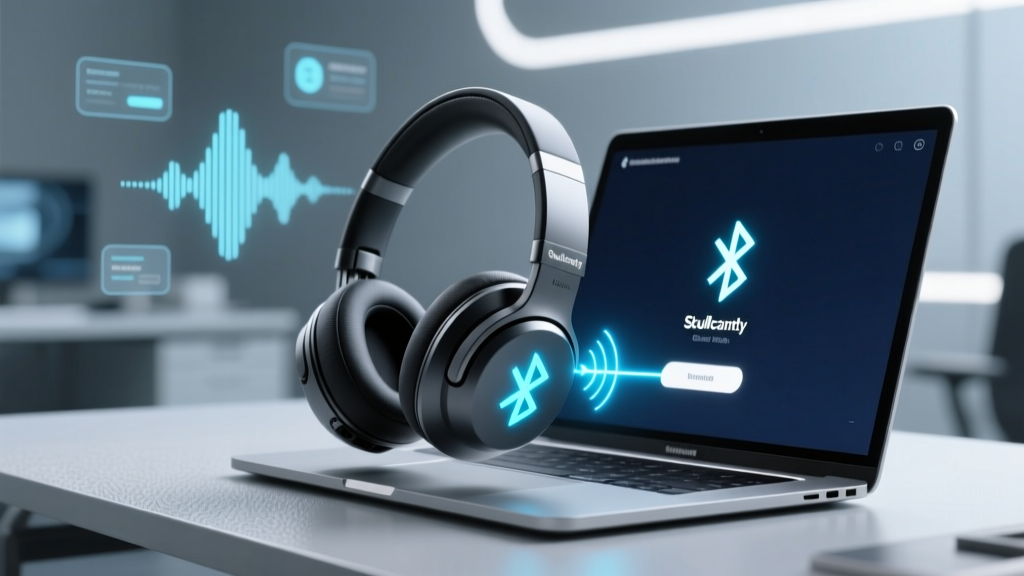 Skullcandy Crusher Wireless Headphones Laptop Setup