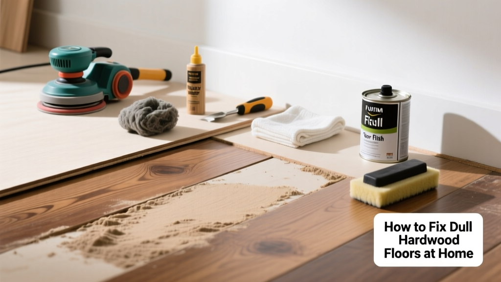 How to Fix Dull Hardwood Floors at Home